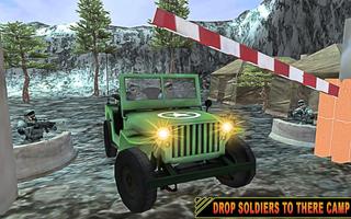 برنامه‌نما Army Jeep Driving Simulator Games Free عکس از صفحه
