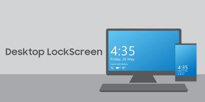 Desktop Lock Screen Affiche