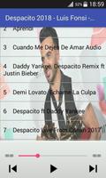 despacito 2018 - Top music 2018 capture d'écran 3