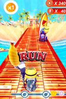 Banana Adventure Rush : Minion Legends 3D poster