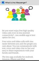 Guide Free imo Video Chat Call 截圖 1