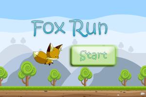 Furious Fox Run - Kids Game Affiche
