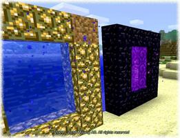 Портал Мод на Minecraft PE постер