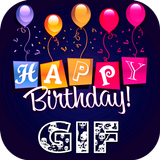 Birthday gif 2019 圖標
