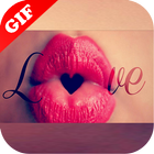 Kiss Gif icon