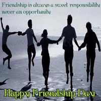 Happy Friendship Day Affiche