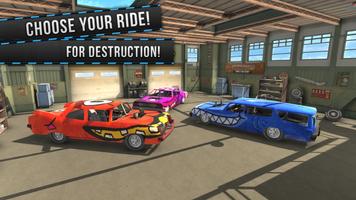 Demolition Derby VR Racing اسکرین شاٹ 1