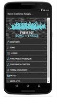 Sweet California Song & Lyrics syot layar 1