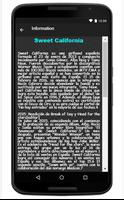 Sweet California Song & Lyrics syot layar 2