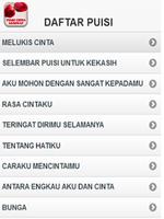 Puisi Cinta syot layar 1