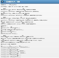 Lirik Lagu Dewa19 capture d'écran 1