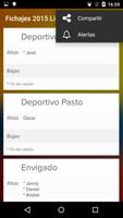 Fichajes de Liga Aguila 2015 скриншот 1