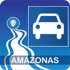 Mapa vial de Amazonas icône