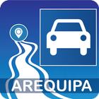 Mapa vial de Arequipa icône