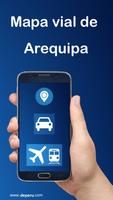 Poster Mapa vial de Arequipa