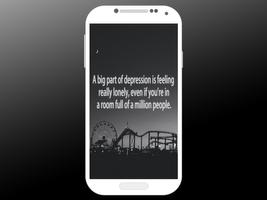 Depression Quote Wallpapers ภาพหน้าจอ 1