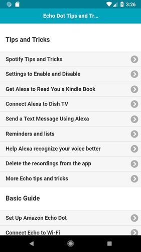 Tips & Tricks for Amazon Echo Dot for Android - APK Download