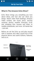 برنامه‌نما Complete guide for Echo Show عکس از صفحه