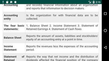 Financial Accounting Terms captura de pantalla 2