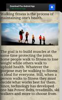 Walking for Fitness تصوير الشاشة 1