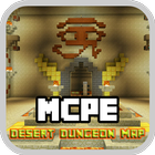 Desert Dungeons Map for MCPE icône