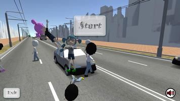 Crossing road پوسٹر