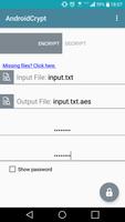 AESCrypt for Android (AndroidC imagem de tela 1