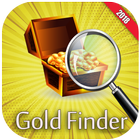 Real Gold Metal Detector - Simulator For Android icône