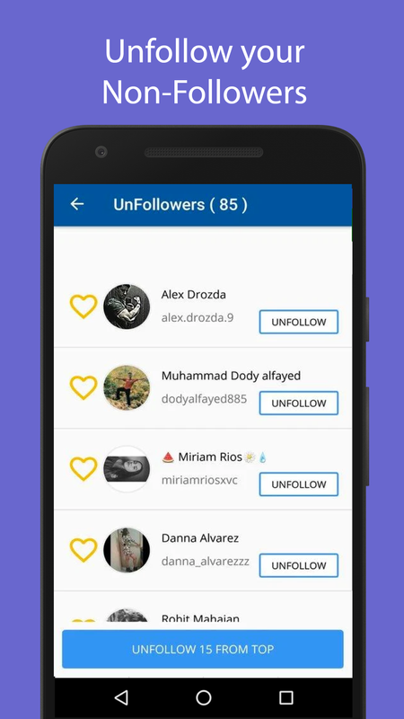  - instagram follower and unfollwer