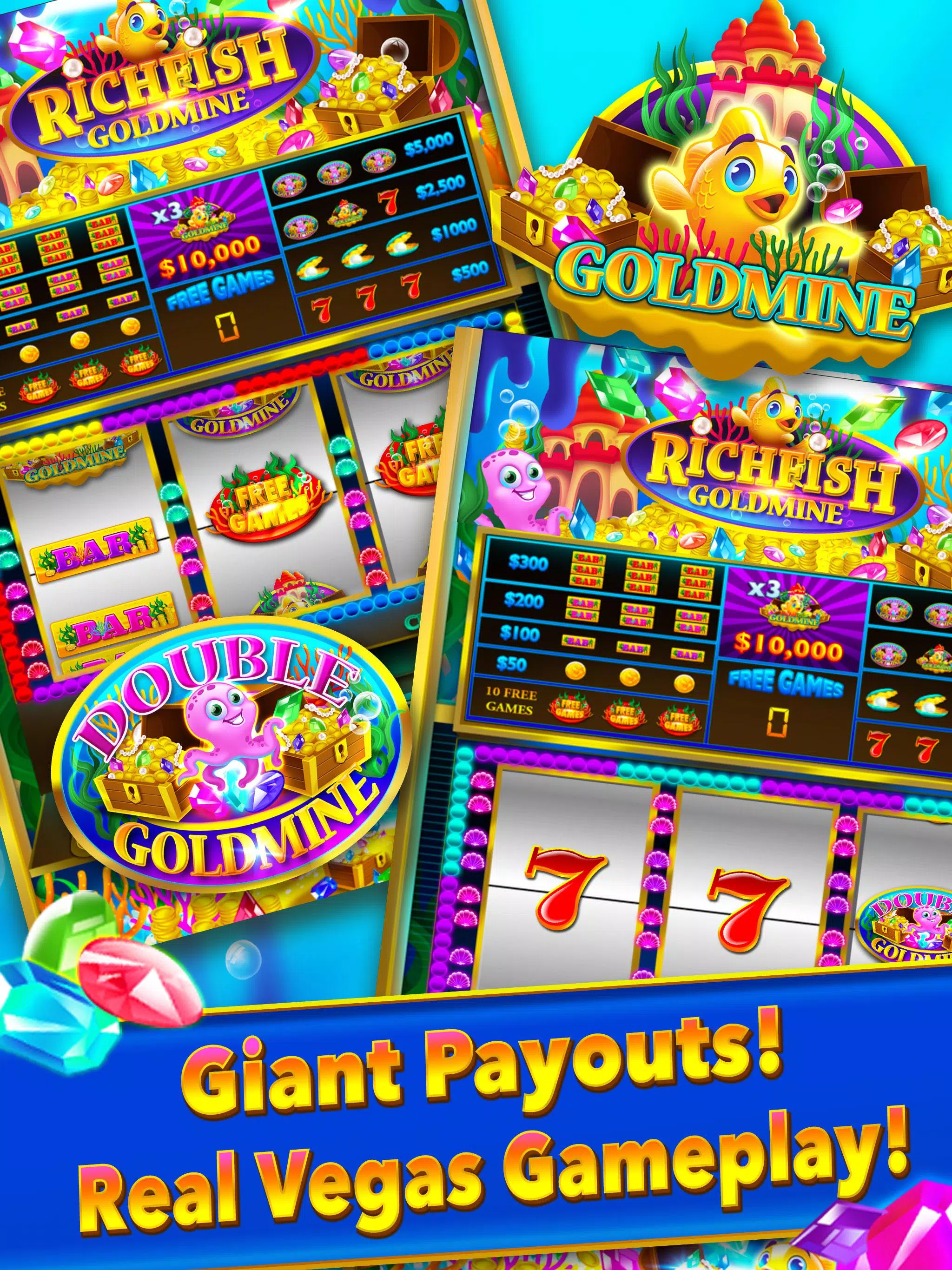 Rich Fish Gold Mine Vegas Slot APK for Android Download