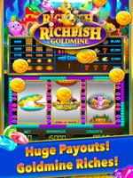Rich Fish Gold Mine Vegas Slot Poster