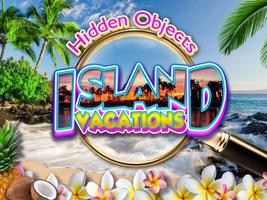 Poster Hidden Objects Hawaii Island Vacation Object Games