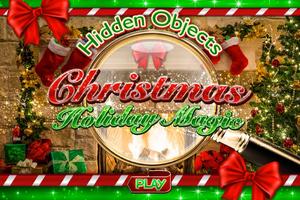 Hidden Object Christmas Holiday Magic Objects Game Affiche
