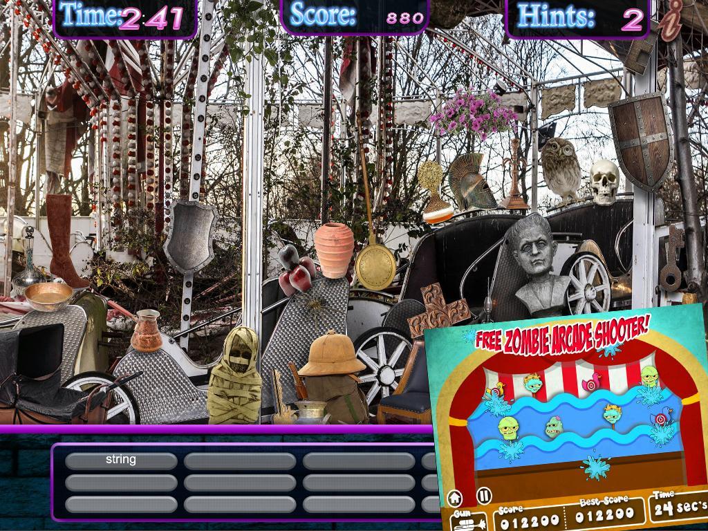 Hidden Object Haunted Scary Theme Park Mystery For Android Apk Download - explore a haunted amusement park in robloxs hallows eve