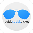 Guia Picket interação social ícone