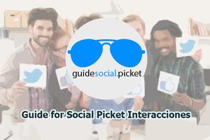 Guide SocialPicket Interaction capture d'écran 1