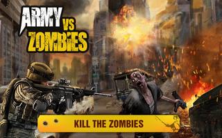 Armee Zombies Krieg Plakat