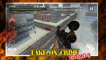 Modern Sniper Crime Shooter capture d'écran 1