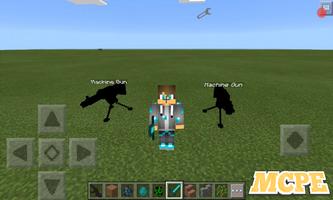 Automatic Machine Gun Mod for Minecraft PE 截圖 2