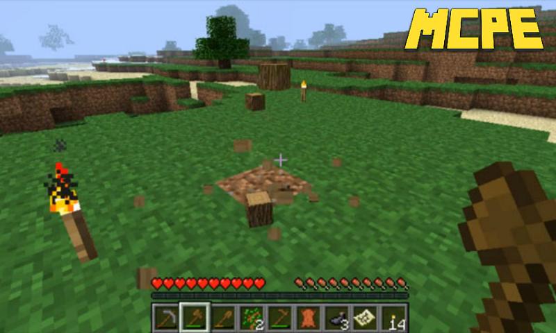 Android 用の Timber Mod For Minecraft Pe Apk をダウンロード