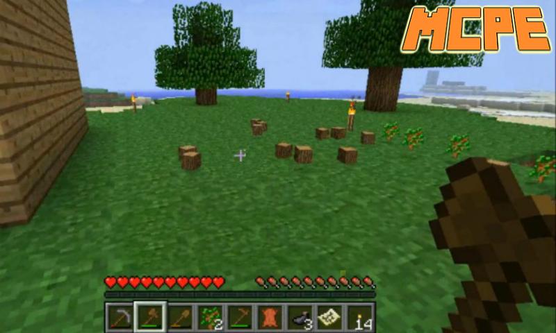 Android 用の Timber Mod For Minecraft Pe Apk をダウンロード