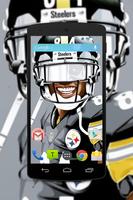 Antonio Brown Wallpaper постер