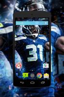 Kam Chancellor Wallpaper HD captura de pantalla 3