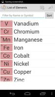 Chemical Elements capture d'écran 2