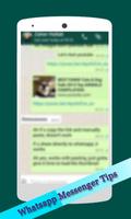 Latest Whatsapp Messenger Tips capture d'écran 2
