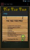 برنامه‌نما Tic Tac Toe عکس از صفحه