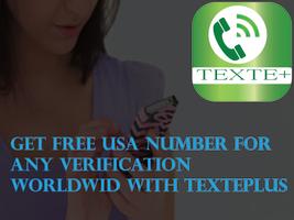 Tips TextPlus Free Text&Calls Affiche