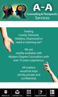 Poster AA Counselling Services