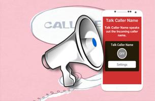 Caller Name Talker الملصق