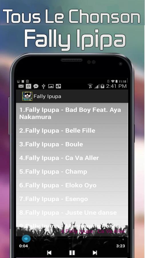 Ecoutez Fally Lpupa Mp3 pour Android - Téléchargez l'APK